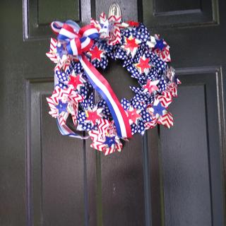 Pinwheel Wreath