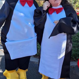 Two happy penguins!