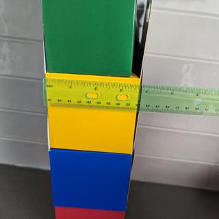 Green box smaller than advertised