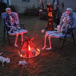 cozy campfire