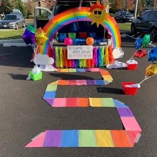 Trunk or treat fringe