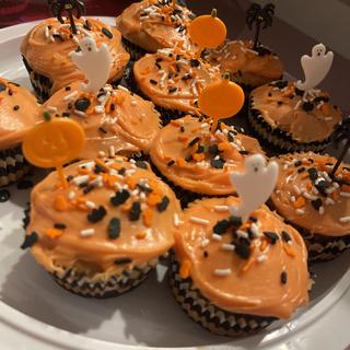Halloween cupcakes