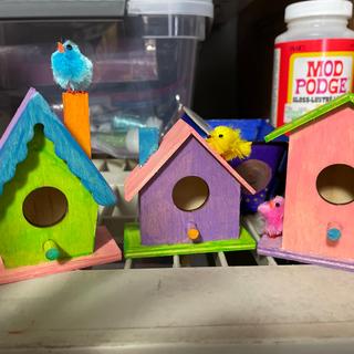 Planter bird houses