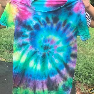 Tie-dye results