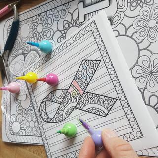 Cute but needed pliers to try to separate the colors~