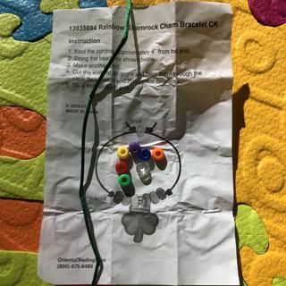 No shamrock charm included
