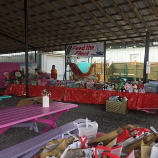Christmas gift totes