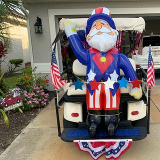 4th of July Golf Cart parade