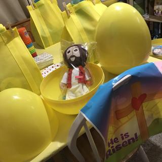 A BIG HIT CELEBRATING JESUS RESURRECTION with His dolls Inn the egg❣️😁👏🙌🏼✝️🎉🎶
