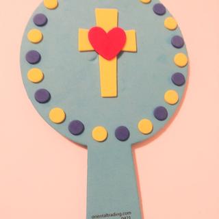 This is Who God Loves Mirror Craft