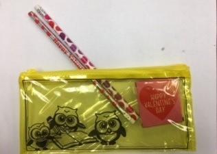 Valentine pencils