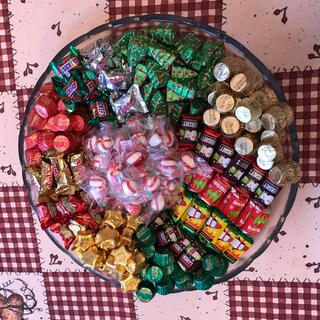 All The Candy I got from Oriental Trading on my Christmas Platter