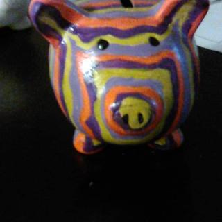 Striped piggy