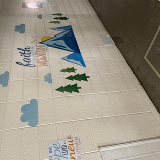 Faith can move mountains bulletin board set