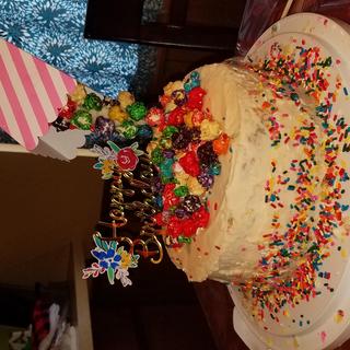Used for antigravity cake decor