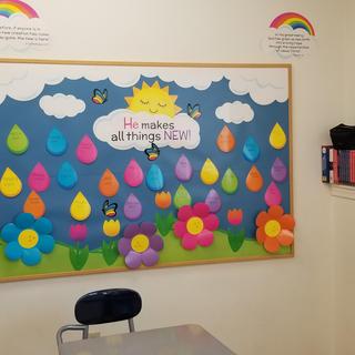 Bulletin board decoration