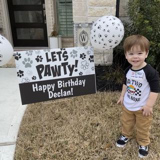 Yard sign