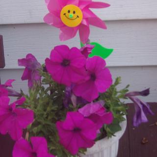 Flower Pinwheel