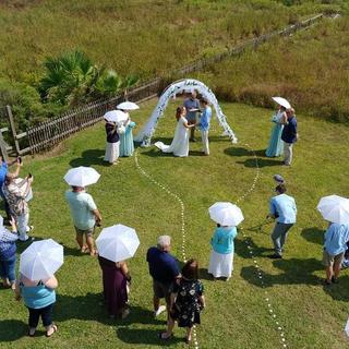 Sunny wedding