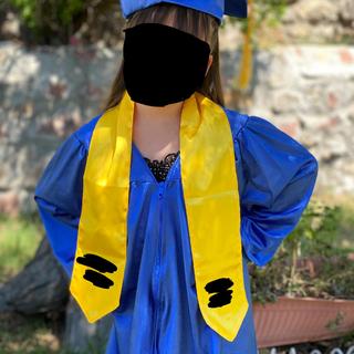 Cap, gown, and sash