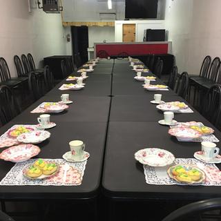 Banquet style