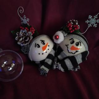 Sock snowmen