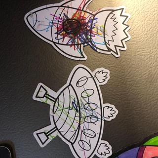 3yr olds art work.