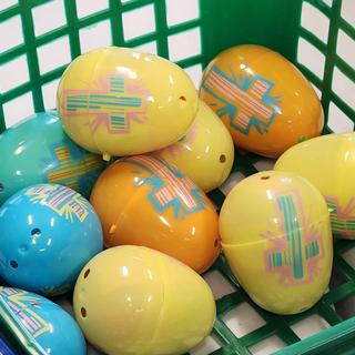 Christian Cross on Easter Eggs