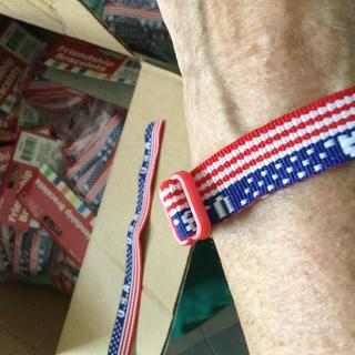 Note the clasp is a wrist buckle