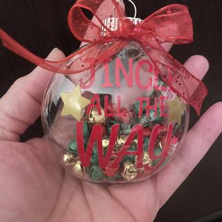 Jingle all the way ornament