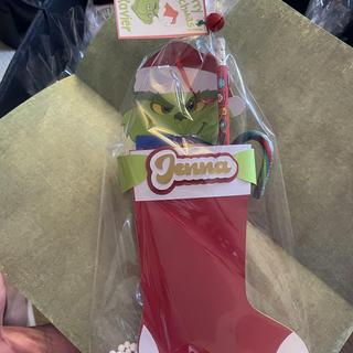 Bell attached to gift tag