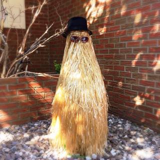 3 Hula Skirts for Cousin Itt Halloween Display