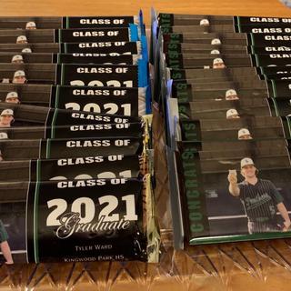 Graduation candy bars