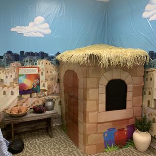 The way we used the backdrop