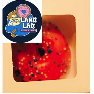 who said cupcake boxes were just for cupcakes? donuts can fit in here too!