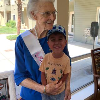 Great Grandma and Daniel