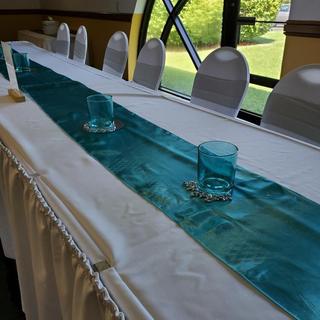 Turquoise and Gray