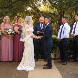 Runner was a nice touch to our Rustic themed wedding