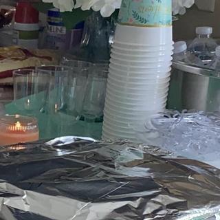 cups on the table