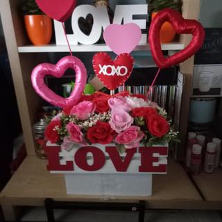 Valentines arrangement