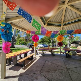 Papel picado decorations