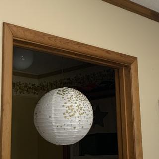 Beautiful white & gold lantern