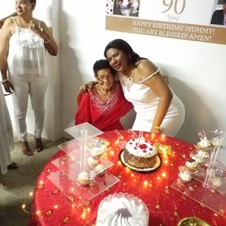 Mummy's 90th birthday 