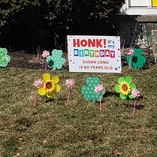 Yard sign