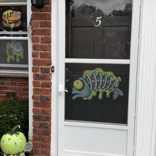 Halloween door. They are huge.