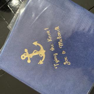 Engagement napkins