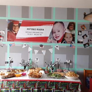 My baby's graduation celebration