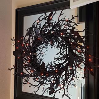 Spooky Halloween wreath