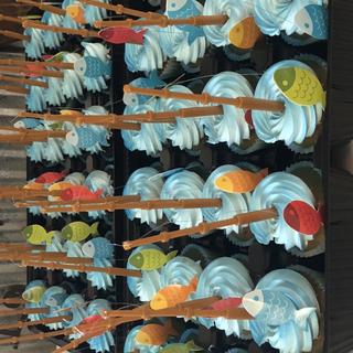 Little Fisherman Fishing Pole Picks