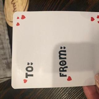 Back of card 
